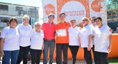 Zdero cerr� el a�o junto a vecinos en el Centro Comunitario G�iraldes