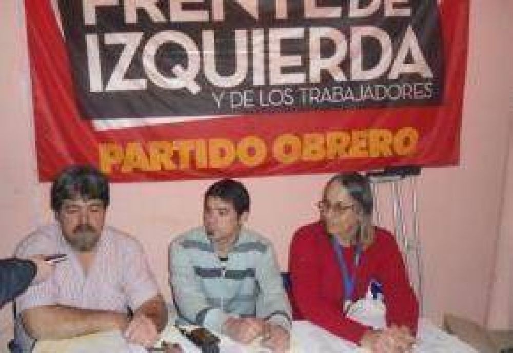 El Partido Obrero pide que se vaya Guacone y que haya �elecciones inmediatas�