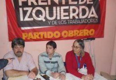 El Partido Obrero pide que se vaya Guacone y que haya �elecciones inmediatas�