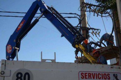Varios barrios estar�n sin luz por un corte de CALF