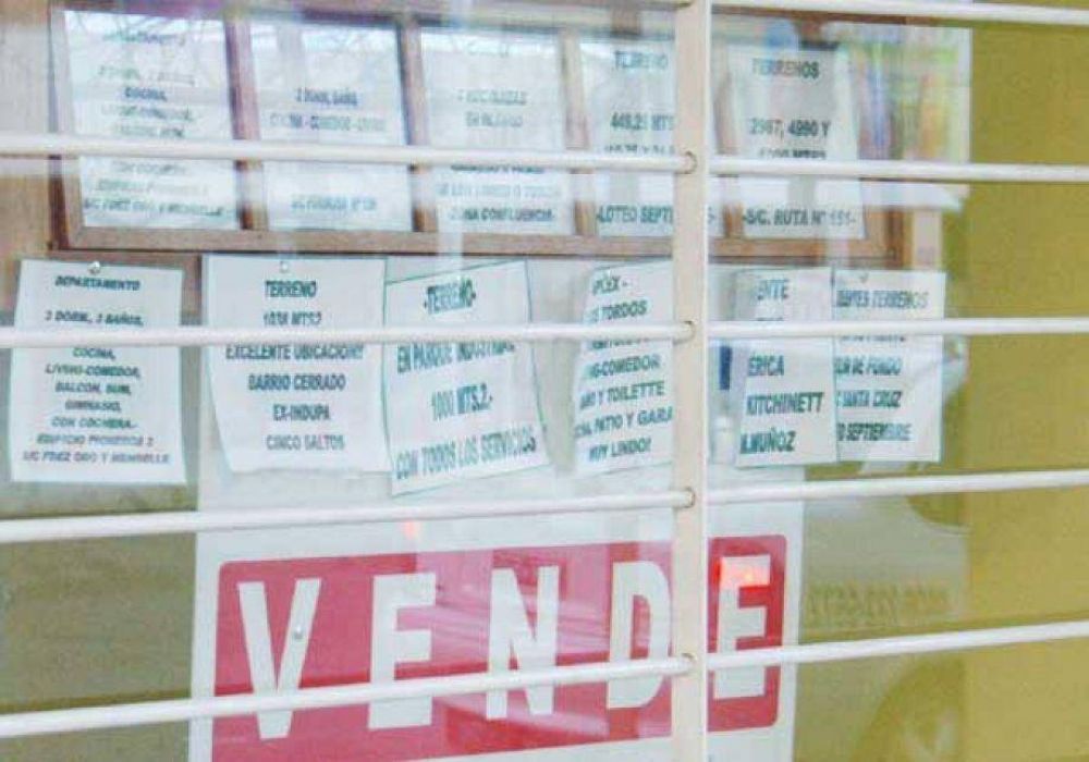 JUJUY:LA ACTIVIDAD INMOBILIARIA SE REDUJO UN 50 % EN EL �LTIMO A�O