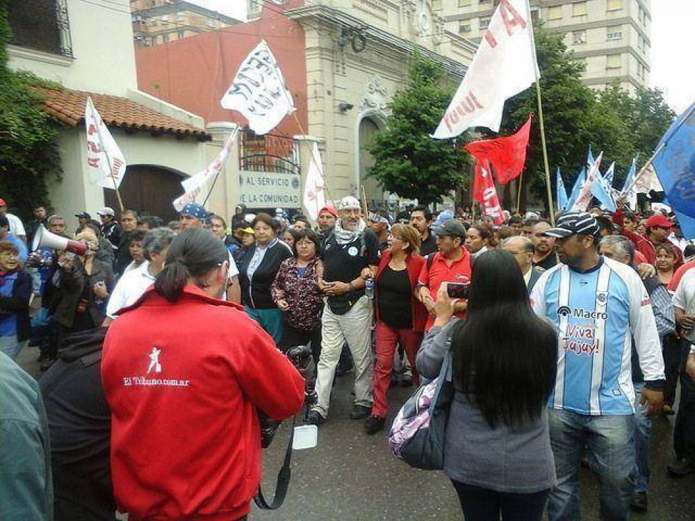 Jujuy: el Frente Estatal critic a sindicatos y organizaciones adictos al poder