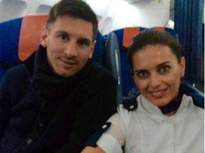 �Ya en Rosario!� Messi lleg� para pasar las fiestas