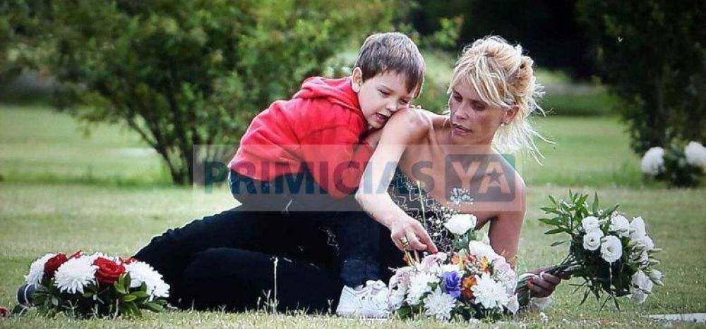 El testimonio de Nazarena V�lez tras visitar la tumba de Fabi�n junto a Thiago