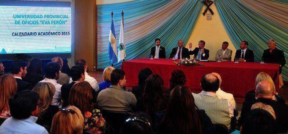 Poggi anunci� que el 20 de enero se abren las inscripciones para la UPrO