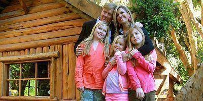La reina M�xima y su familia, de vacaciones en la Patagonia