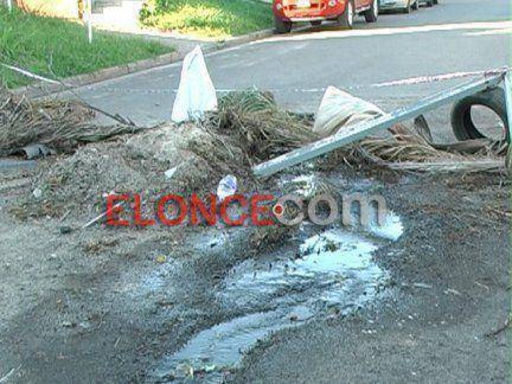 Solicitan el arreglo de un pozo del que brota agua potable 