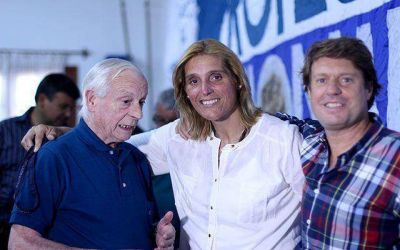 Baragiola volvi� a mostrarse con dirigentes kirchneristas