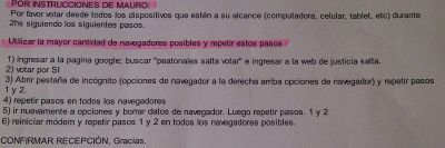 La Justicia anul� las encuestas por las peatonales