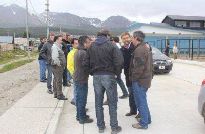 Sciurano inaugur� pavimentaci�n que permite descongestionar el tr�nsito