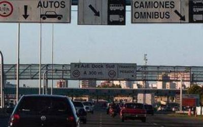 Provincia eliminar� el peaje Dock Sud en la Autopista Buenos Aires-La Plata