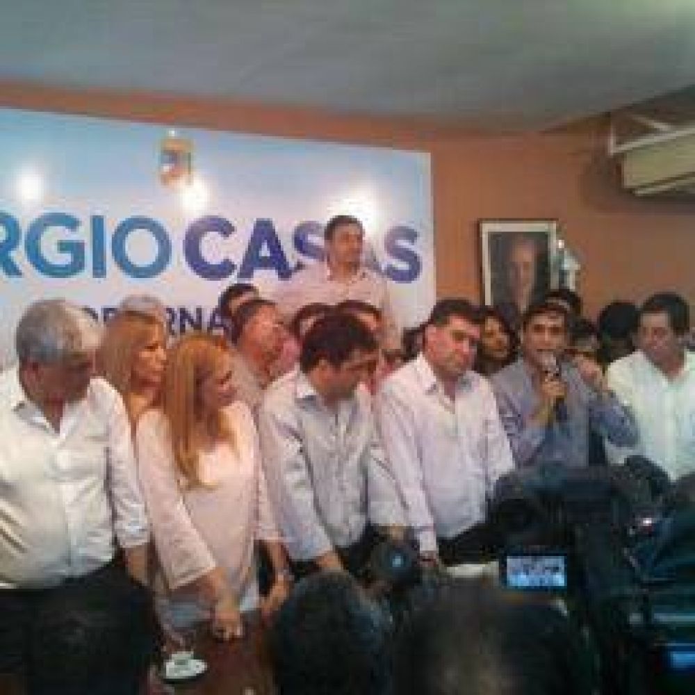 PJ. Sergio Casas oficializ su precandidatura a gobernador