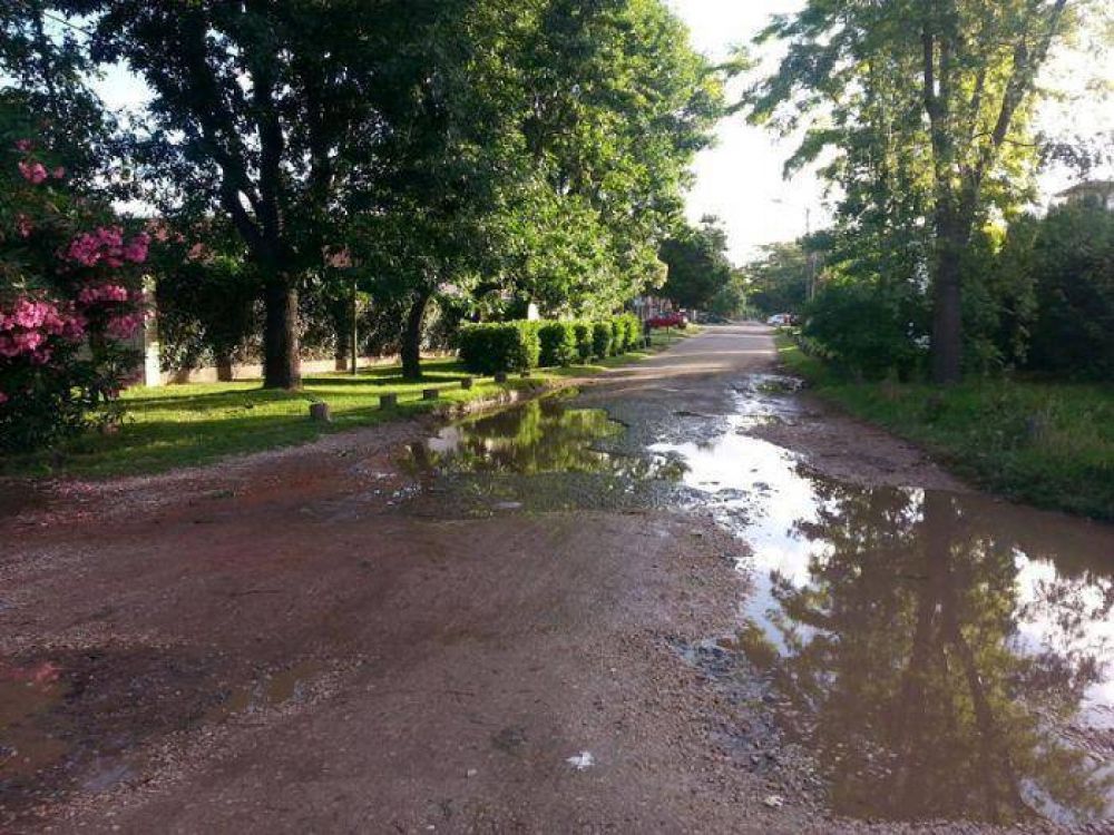 El concejal Azcona exige un plan de obras para mejorar la calle Olegario Andrade