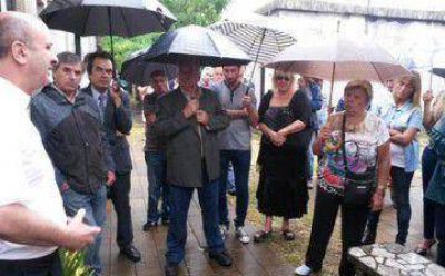 Homenaje a Manuel Quindimil en el Cementerio de Lan�s	