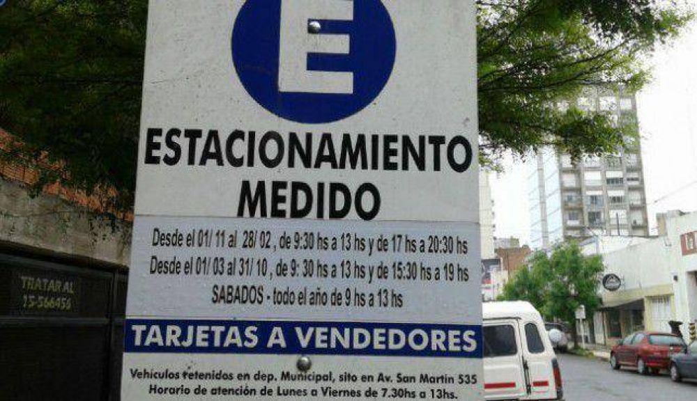 No habr� estacionamiento medido hasta el lunes 29