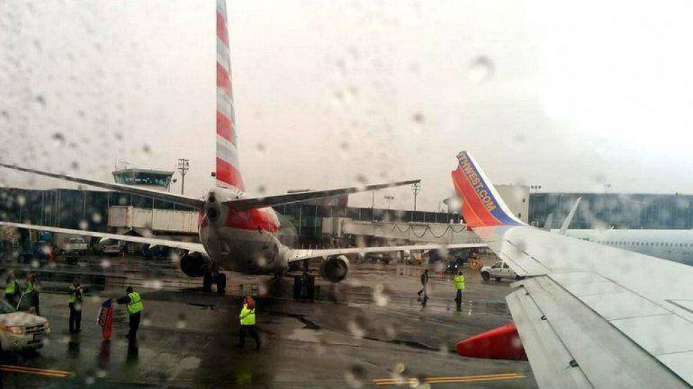 Chocaron dos aviones en el aeropuerto de Nueva York