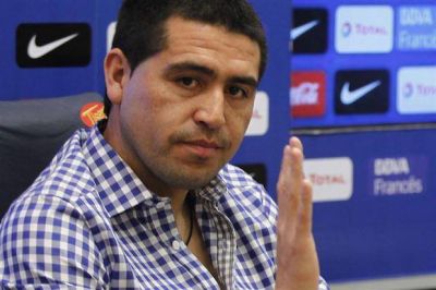 Juan Rom�n Riquelme, tras su salida de Argentinos: 