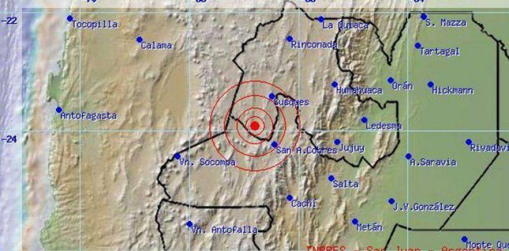 Ayer se produjo un nuevo sismo en Jujuy