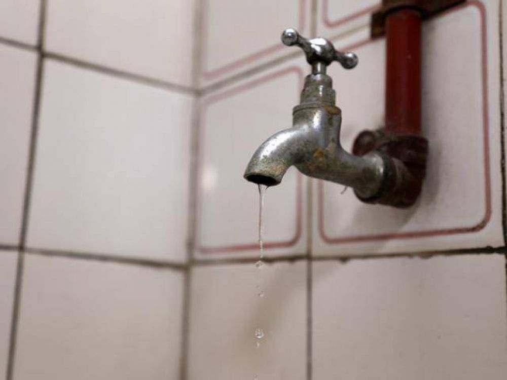 Quejas por la falta de agua