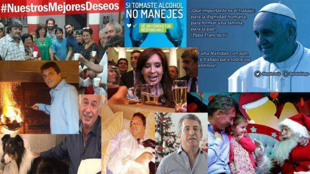 C�mo fue la Navidad de los pol�ticos en las redes sociales