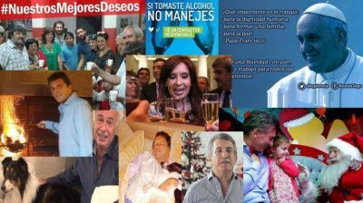 C�mo fue la Navidad de los pol�ticos en las redes sociales