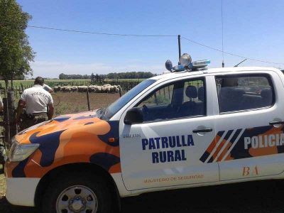 Patrulla Rural logr� evitar un caso de abigeato