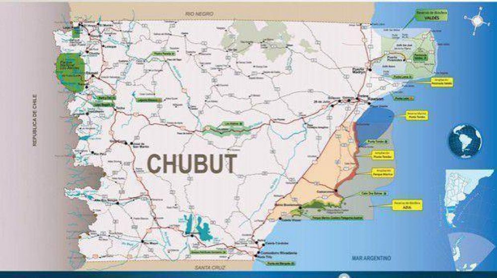 Chubut duplic� en el �ltimo a�o su superficie de �reas protegidas