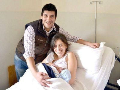 Bautista, el primer beb� de la Navidad