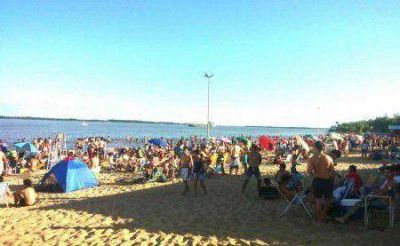 Gran afluencia hacia las playas locales en Navidad