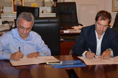 Los municipios de Tigre y Miramar firmaron convenio de colaboraci�n