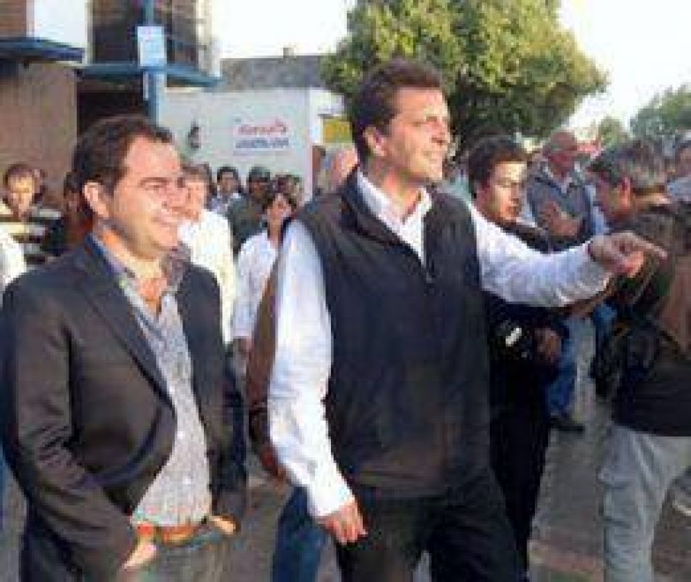 Visita de Sergio Massa a San Nicol�s 
