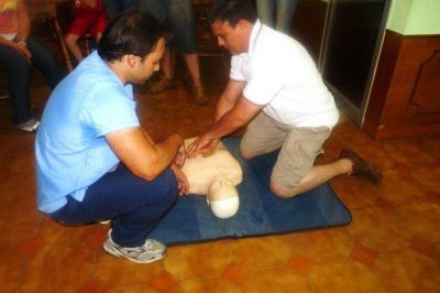 Se llev� a cabo una nueva jornada de RCP y entrega de Diplomas del Triage y del curso de Actualizaci�n Inform�tica