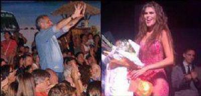 Rial visit� Carlos Paz para ver el debut de 