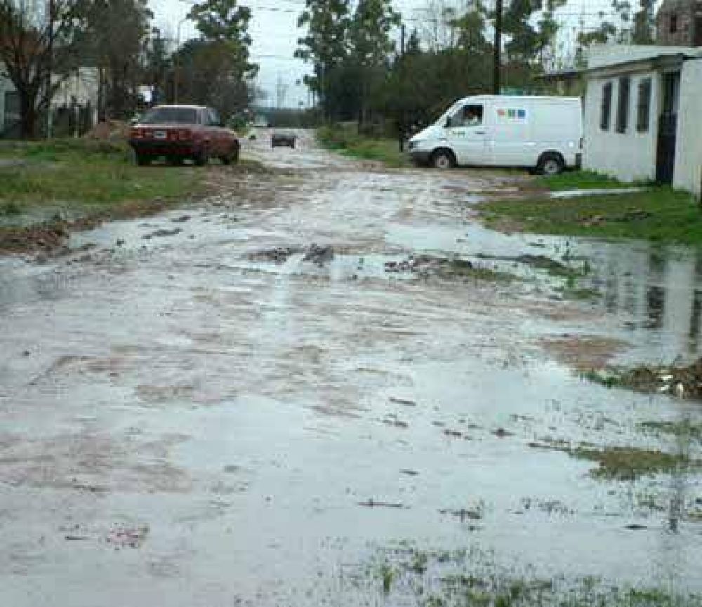 Cayeron m�s de 60 mil�metros en un d�a de intensas lluvias