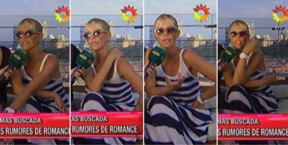 Llorando, Nazarena V�lez habl� de los rumores de un nuevo romance: 