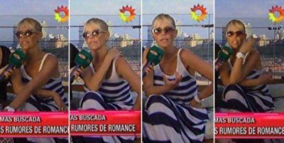 Llorando, Nazarena V�lez habl� de los rumores de un nuevo romance: 