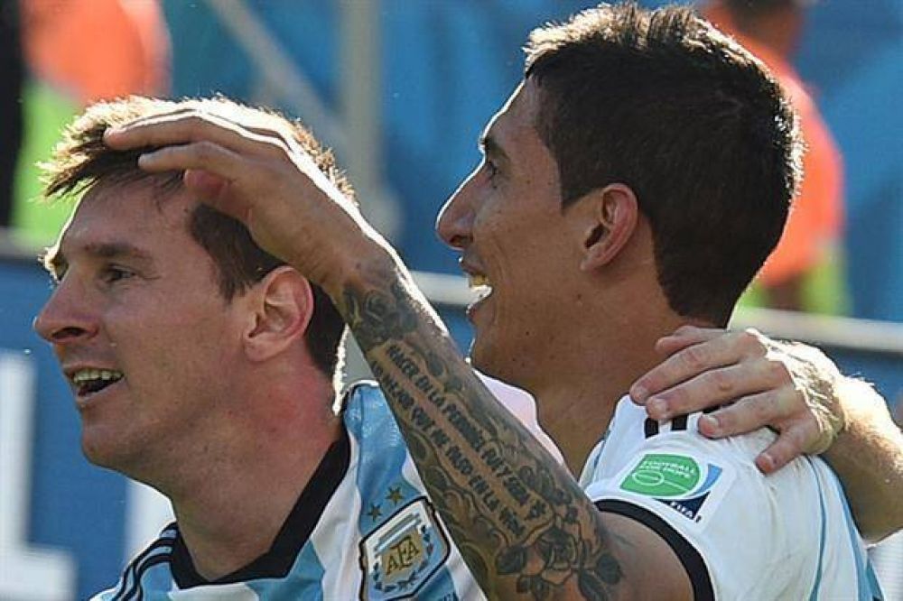 Lionel Messi y Angel Di Mar�a, en el equipo ideal de L'Equipe
