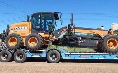 Nueva Motoniveladora para la ciudad de Caseros
