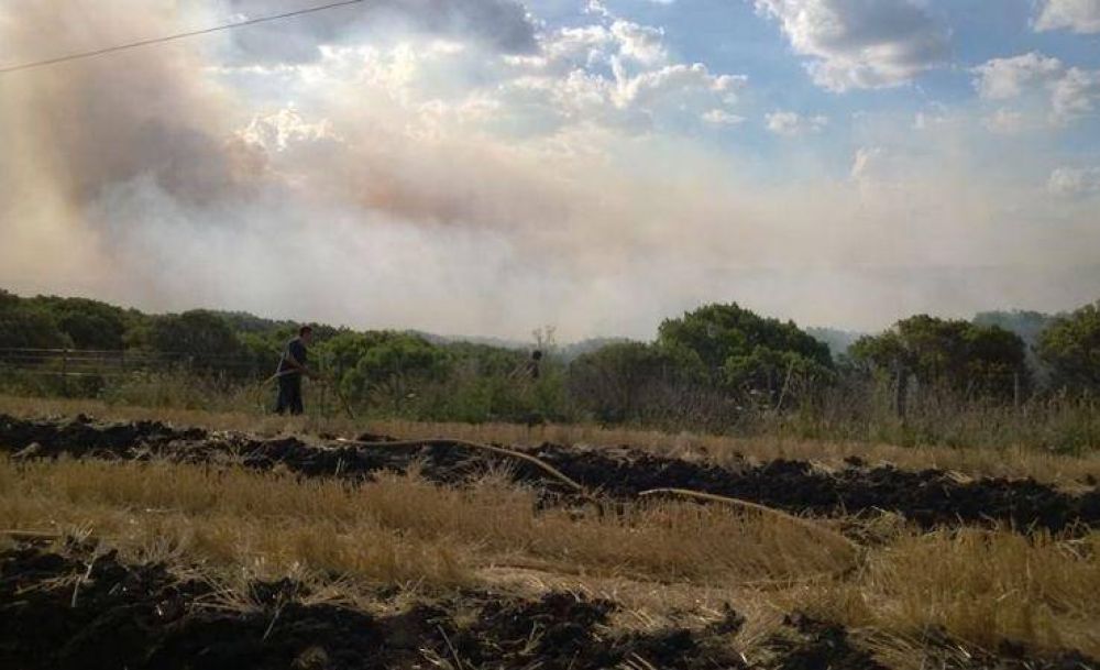 Incendio en El Boquer�n: �Har�n los peritajes, pero todo indica que fue un accidente�
