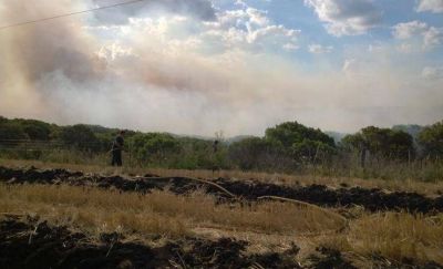 Incendio en El Boquer�n: �Har�n los peritajes, pero todo indica que fue un accidente�