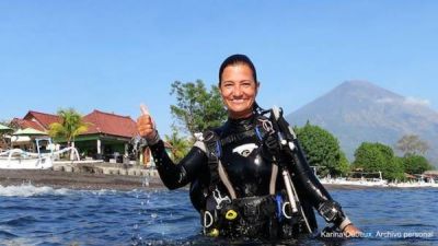 Incre�ble: estaba buceando cuando ocurri� el tsunami de 2004 y se salv�