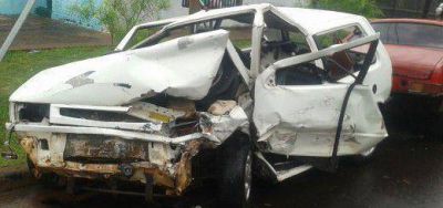 Violento choque entre dos autos dejó un joven de 24 años fallecido en Posadas