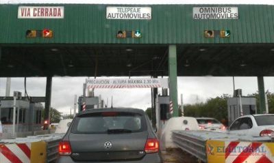 Comenz� a regir el telepeaje sobre el puente interprovincial Manuel Belgrano