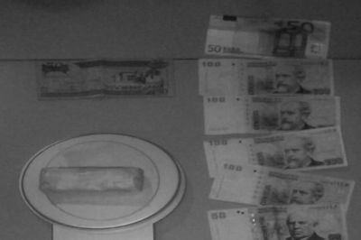 Aprehendido en la Terminal con droga