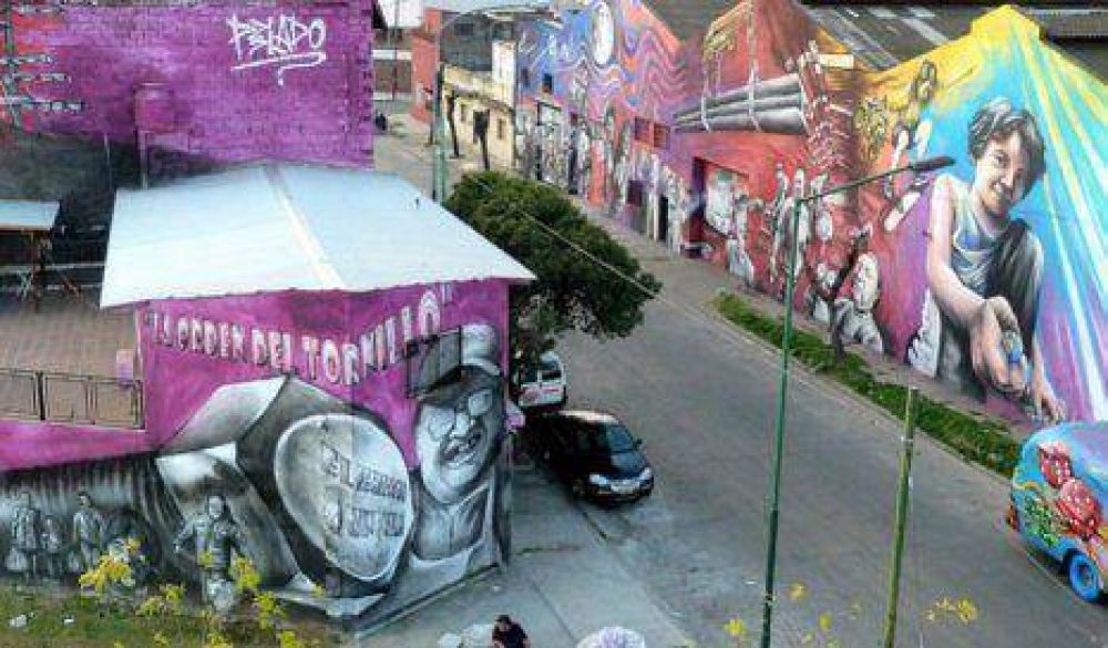 Barracas tiene el mural m�s grande del mundo
