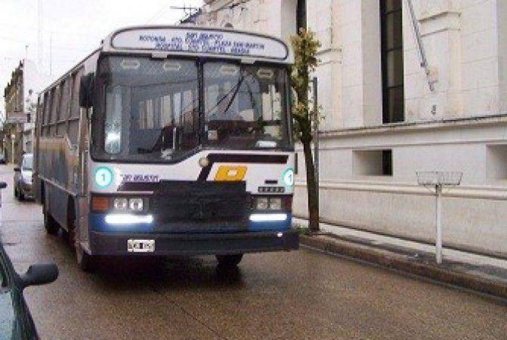 Comienzo de a�o sin transporte urbano