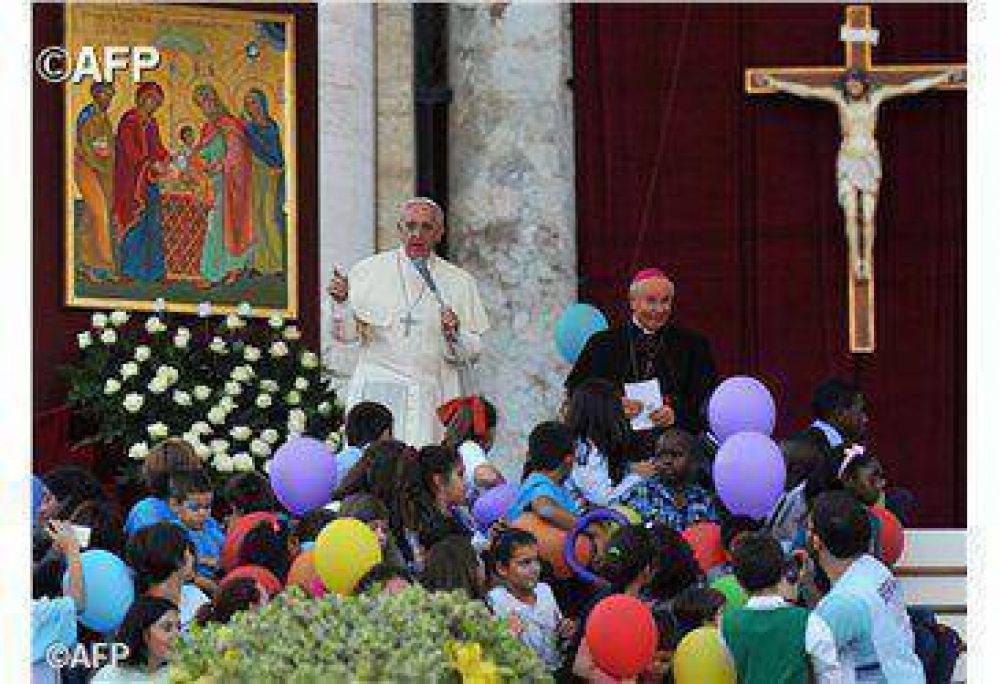 Papa: las familias numerosas son una esperanza para la sociedad