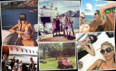Isabel Macedo y sus vacaciones ultra top, en Punta del Este: viajes en avi�n privado y paseos en yate