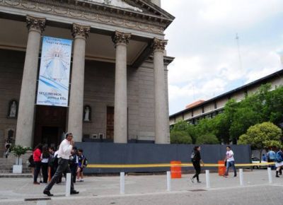  La obra en la Iglesia Catedral est� parada hace dos meses