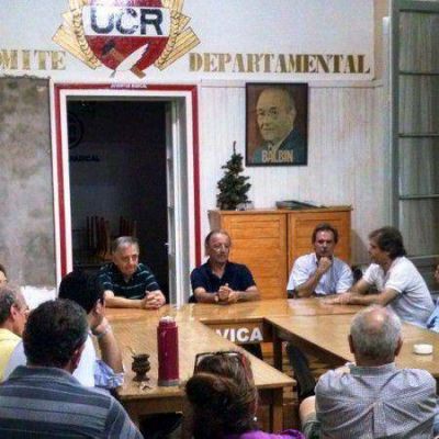 Carlos Lucio Godoy reuni� a ex intendentes radicales